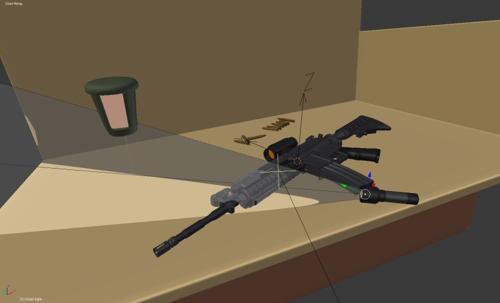 M4 Railed-System  With some objects  preview image